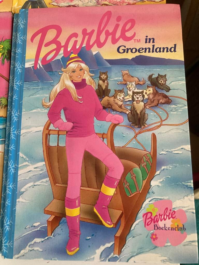 Barbie Boekenclub - 5 boeken: Groenland, Model, Ballerina, V, Ophalen of Verzenden, Gelezen, Fictie algemeen