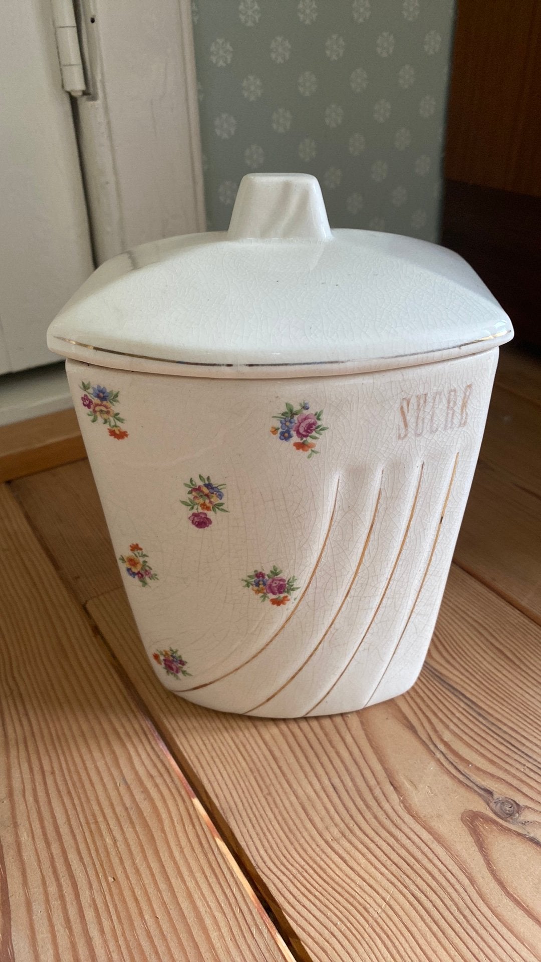 Franse suikerpot, 15 cm hoog, Ophalen of Verzenden, Zo goed als nieuw, Overige stijlen, Overige typen