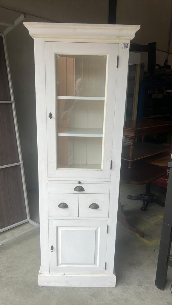 Mooie vitrine kast met laden, Huis en Inrichting, Kasten | Vitrinekasten, Zo goed als nieuw, Minder dan 100 cm, 25 tot 50 cm, 50 tot 100 cm