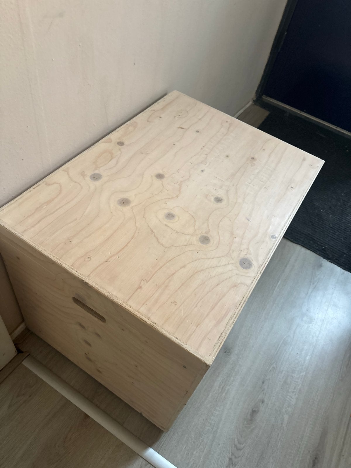 Grote houten speelgoedkist / opbergkist, Ophalen, 50 – 75, Gebruikt, 50 tot 100 cm