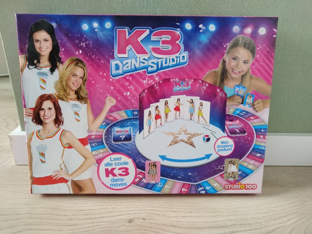 K3 Dansstudio spel, Drie of vier spelers, Ophalen of Verzenden, Zo goed als nieuw