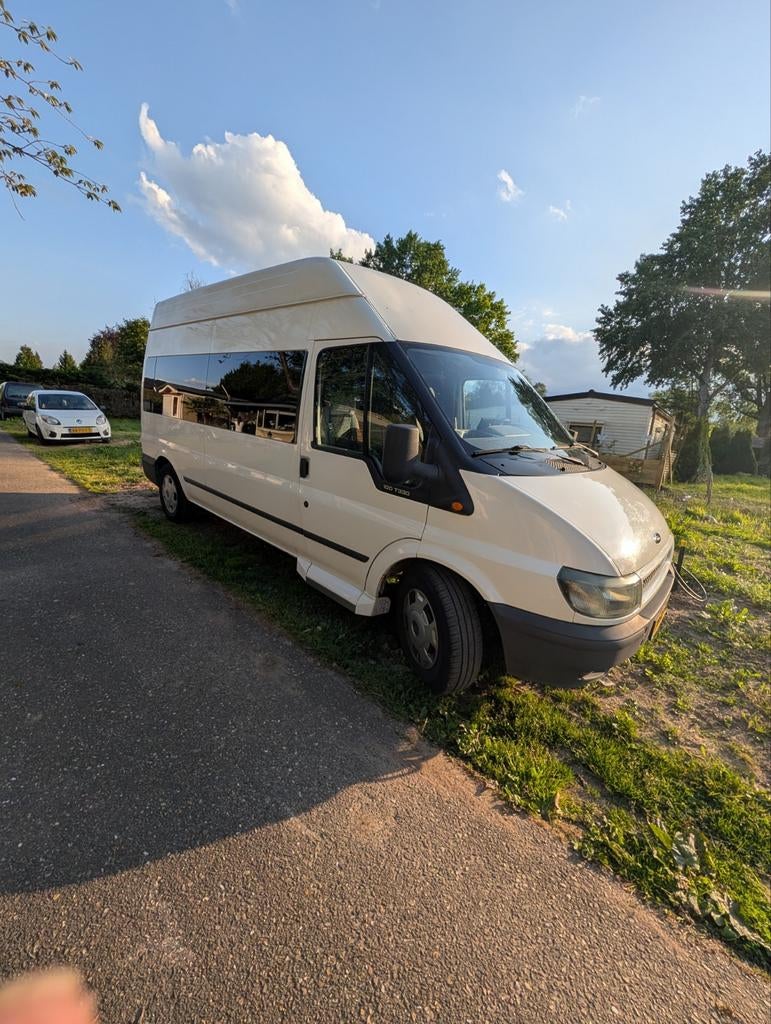 Fort transit camper bus (op kenteken), Caravans en Kamperen, Bedrijf, Buscamper of Camperbus, Overige merken