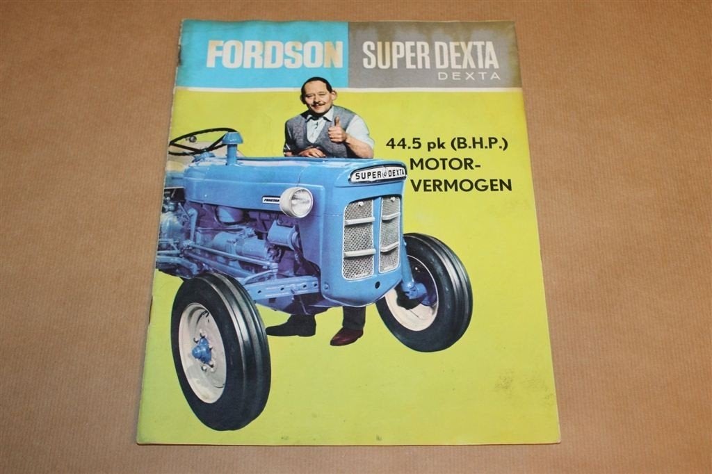 Fordson Super Dexta & Dexta — Tractorfolder 1964, Ophalen of Verzenden, Gelezen