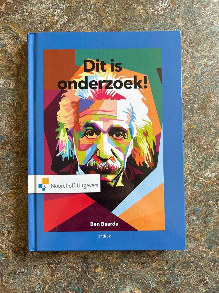 Dit is onderzoek! - Ben Baarda (3e druk), Boeken, Ophalen of Verzenden, Gamma, Zo goed als nieuw, HBO