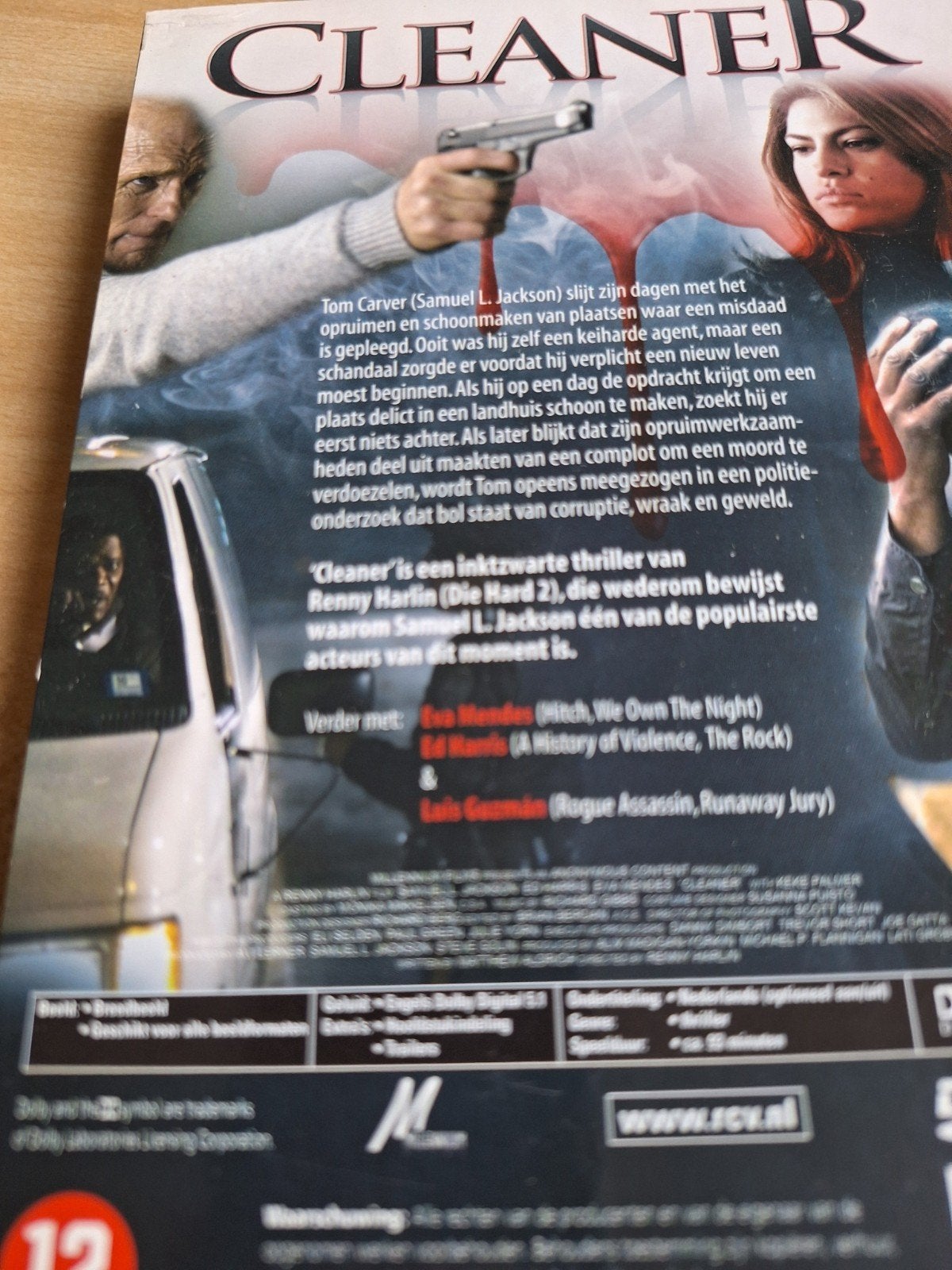 Dvd cleaner, Vanaf 12 jaar, Ophalen of Verzenden, Zo goed als nieuw, Actiethriller