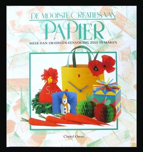 Boek Knutselen met papier Voor kinderen NIEUW 130 ideeën, Ophalen of Verzenden, Nieuw, Non-fictie