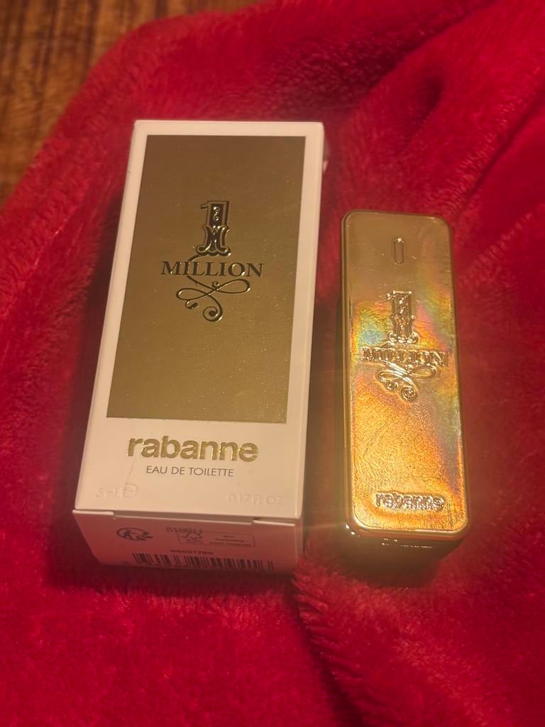 Rabanne 1Million edt miniatuur, Ophalen of Verzenden, Nieuw