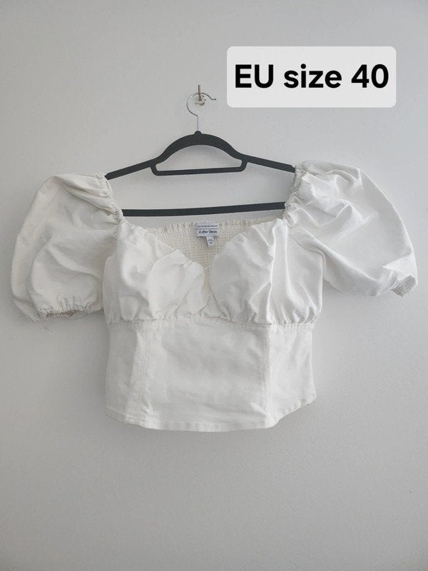 & Other Stories witte crop top maat 40, Kleding | Dames, Tops, Maat 38/40 (M), Wit, & Other Stories, Ophalen of Verzenden