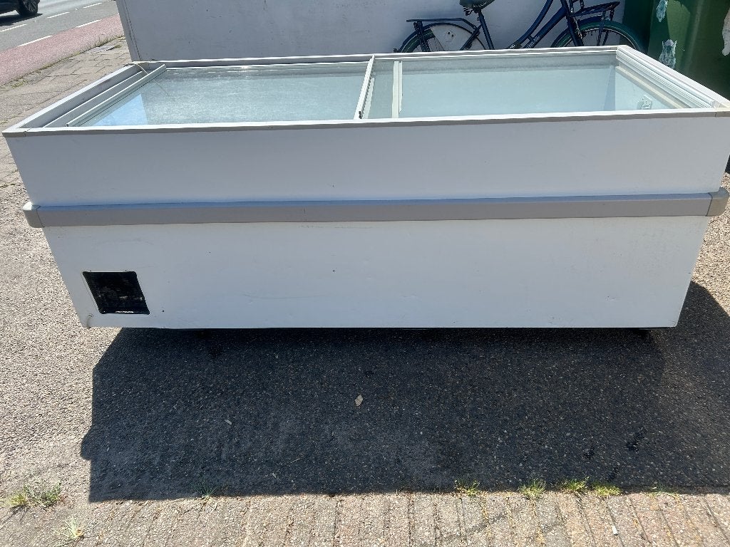 grote vriezer met schuiframen nortcold instelbaar met rekken, Ophalen, Vrieskist, Gebruikt, Minder dan 85 cm