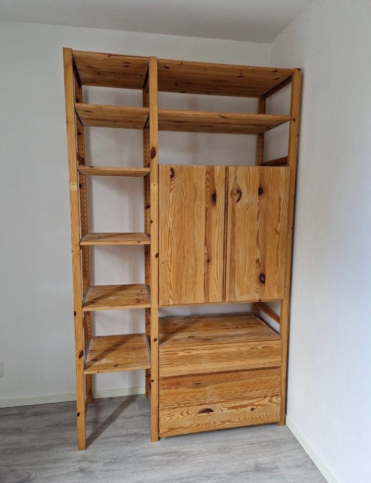 Ikea IVAR stellingkast met ladeblok, Ophalen, Zo goed als nieuw