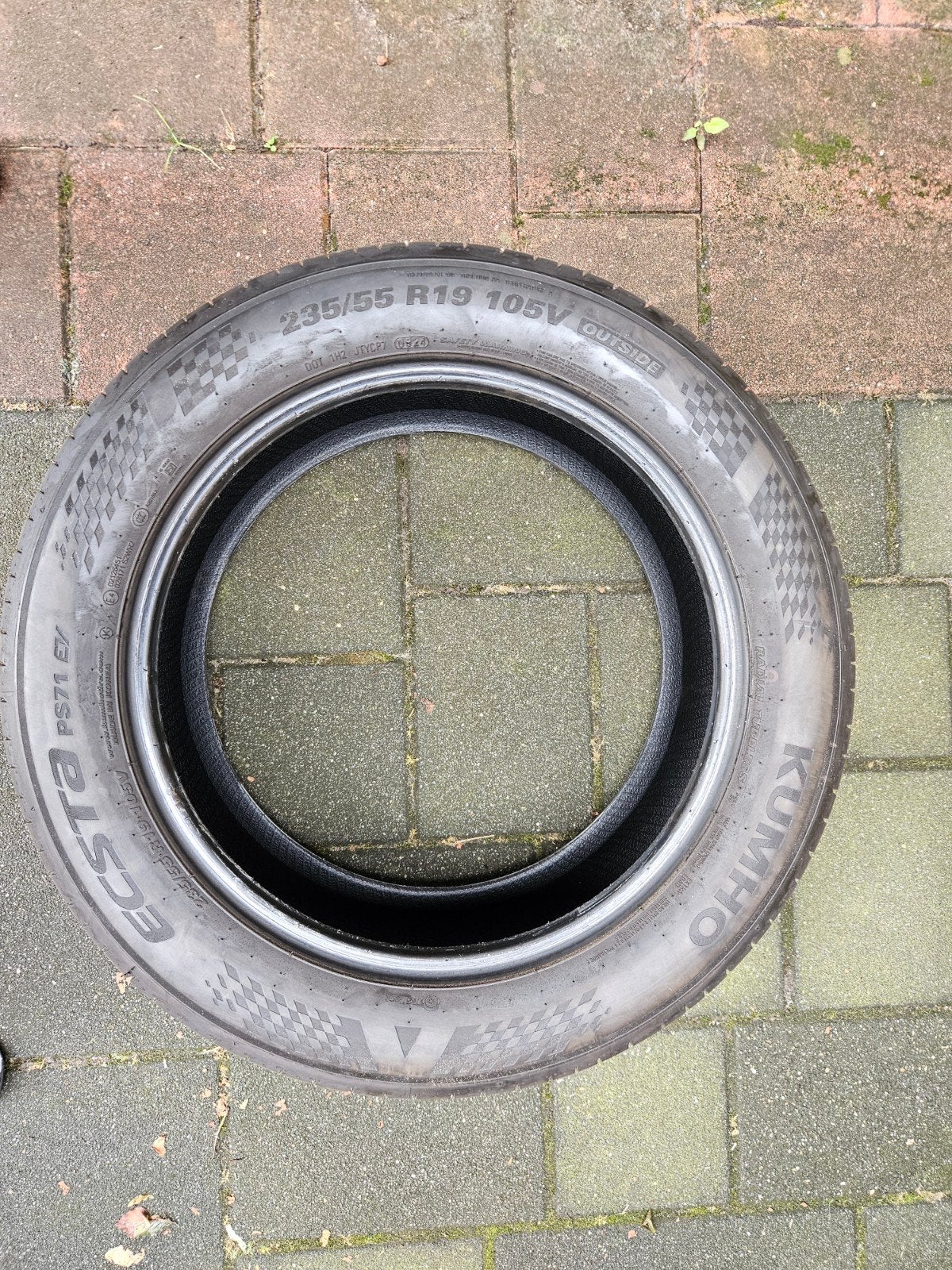 kumho ev6 zomerbanden 235/55/19 ev zgan, 235 mm, Band(en), Zomerbanden, Ophalen