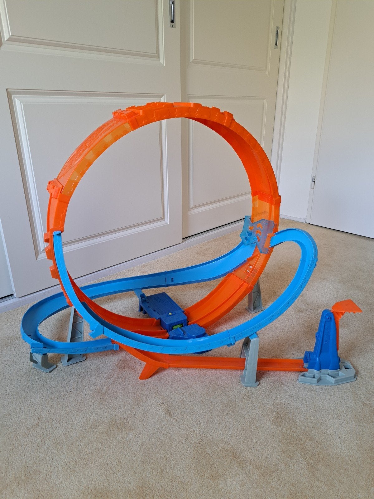 Hotwheels, Ophalen, Racebaan, Zo goed als nieuw, Hot Wheels