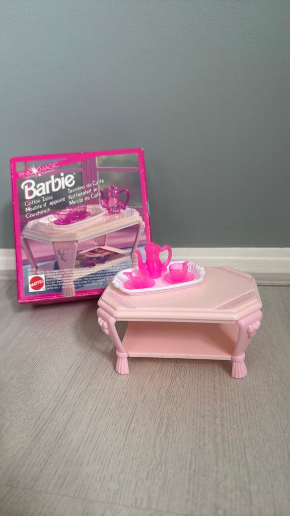 Barbie koffietafel, Ophalen, Gebruikt, Barbie