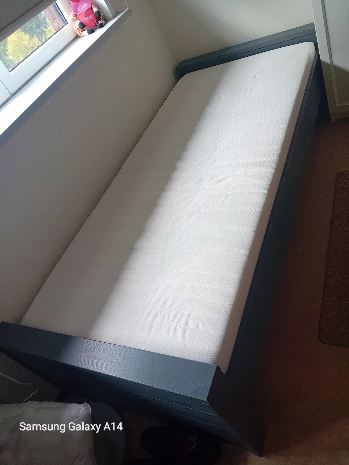 bed 90x200, Ophalen, Gebruikt, 90 cm, Eenpersoons