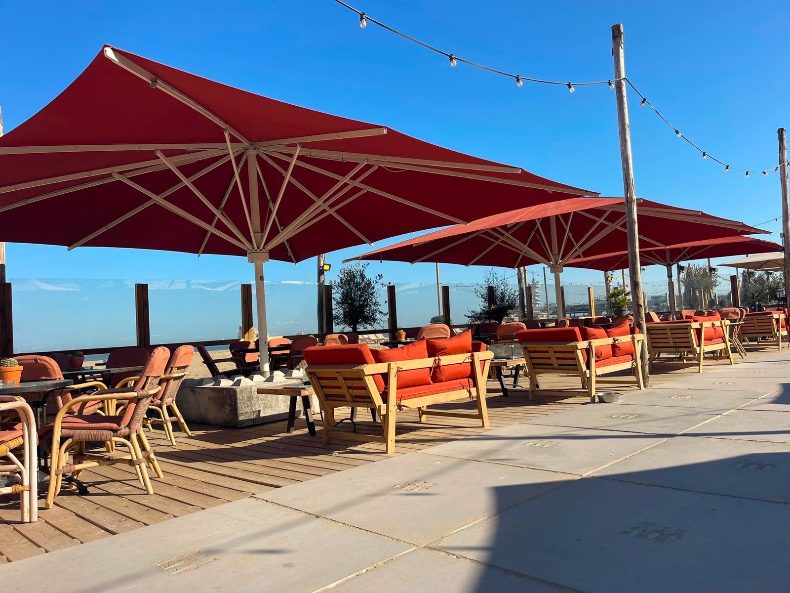 Horeca Parasols: Waterdicht, UV-bestendig, Duitse Kwaliteit, Overige typen, Nieuw, Ophalen of Verzenden, Waterdicht