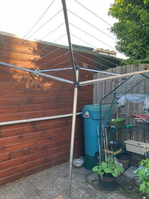 Brabantia droogmolen voor buiten, Ophalen, Gebruikt, Droogmolen