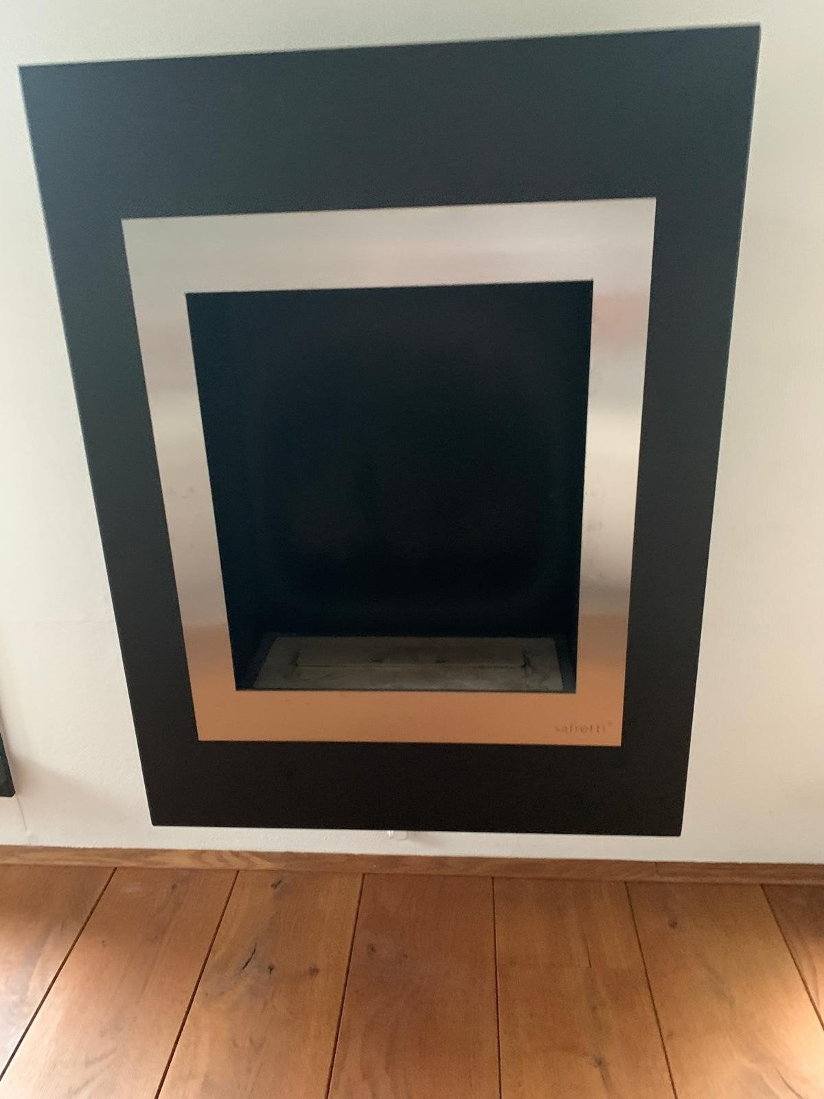 Safratti Bio-ethanol Sierkachel - Modern Design, Huis en Inrichting, Ophalen, Gebruikt, Inbouwhaard, Overige soorten
