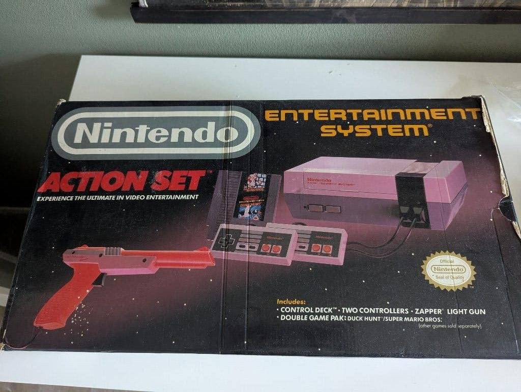 CIB Nintendo Entertainment System (NES) (NTSC-U), 1 speler, Verzenden, Gebruikt, Vanaf 3 jaar