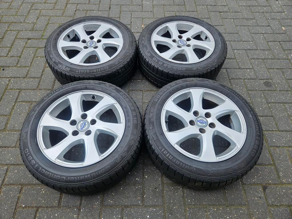 Volvo velgen met winterbanden 5x108, Ophalen of Verzenden, Volvo