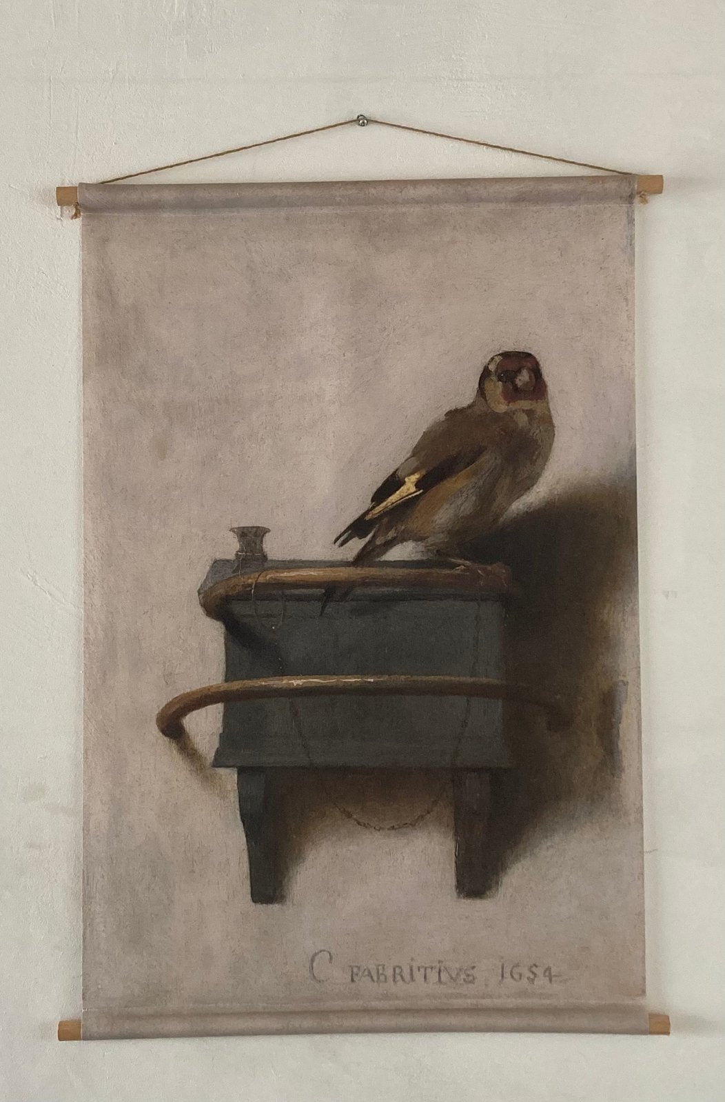 Wanddoek het Puttertje, Ophalen, Zo goed als nieuw, Schilderij