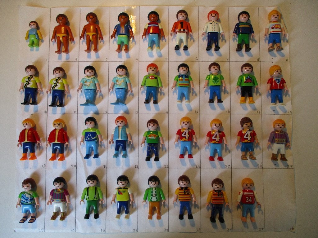 playmobil poppetjes kinderen jongentjes 1, Ophalen of Verzenden, Zo goed als nieuw, Los playmobil
