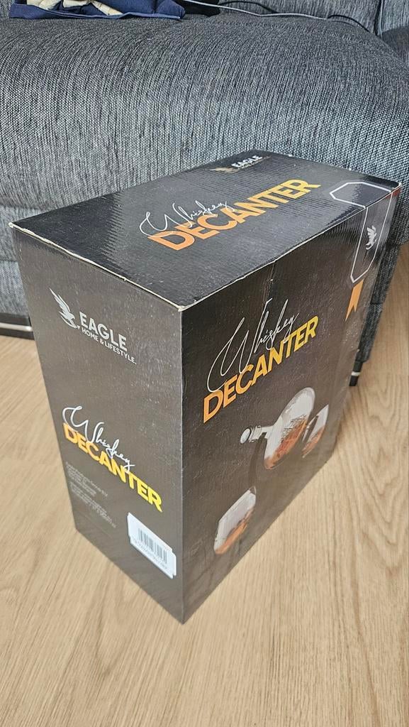Whiskey decanter set, Ophalen of Verzenden, Zo goed als nieuw, Hout