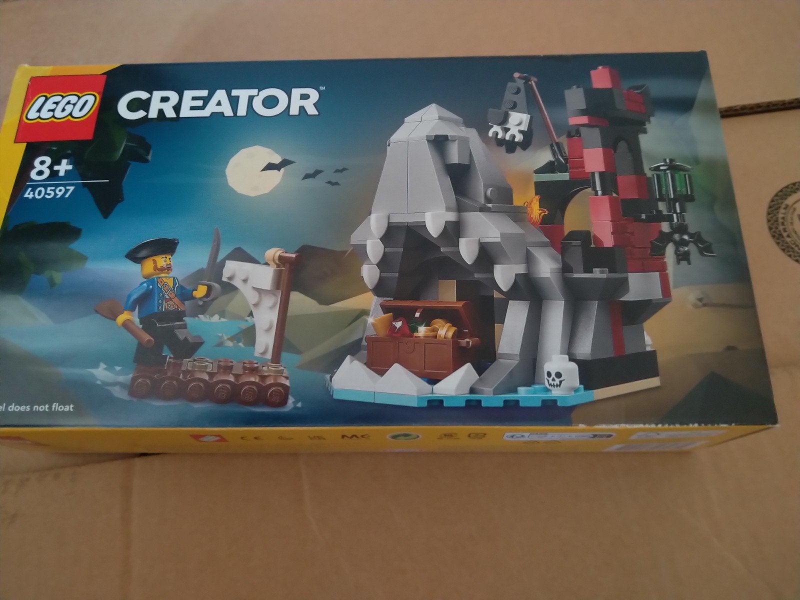 LEGO 40597 Creator  Pirateneiland Nieuw en Verzegeld, Lego, Nieuw, Ophalen of Verzenden, Ongeopend/sealed