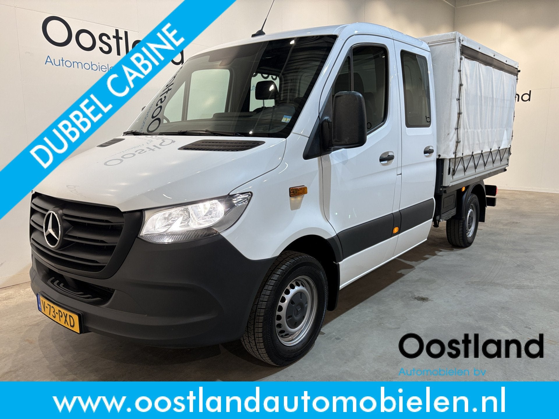 Mercedes-Benz Sprinter 317 1.9 CDI L2 RWD DC Open Laadbak me, Gebruikt, 4 cilinders, Wit, Bedrijf