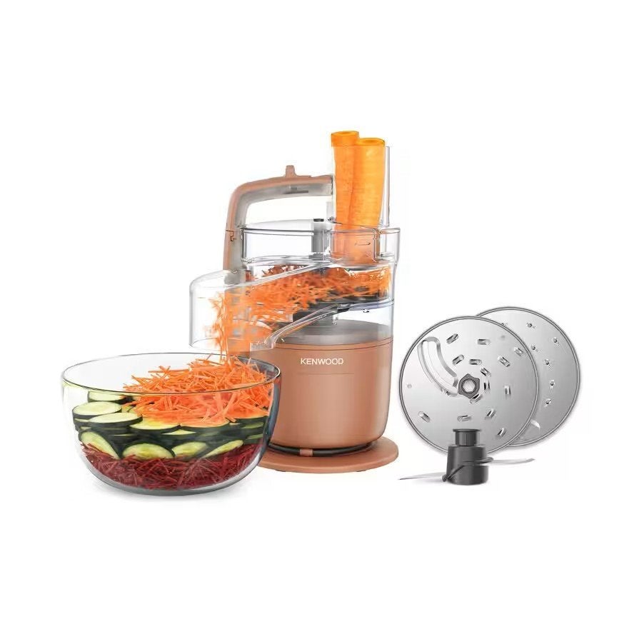 Nieuwe Kenwood Foodprocessor - Ongebruikt in doos, 1 tot 2 liter, Ophalen of Verzenden, Nieuw, 3 snelheden of meer