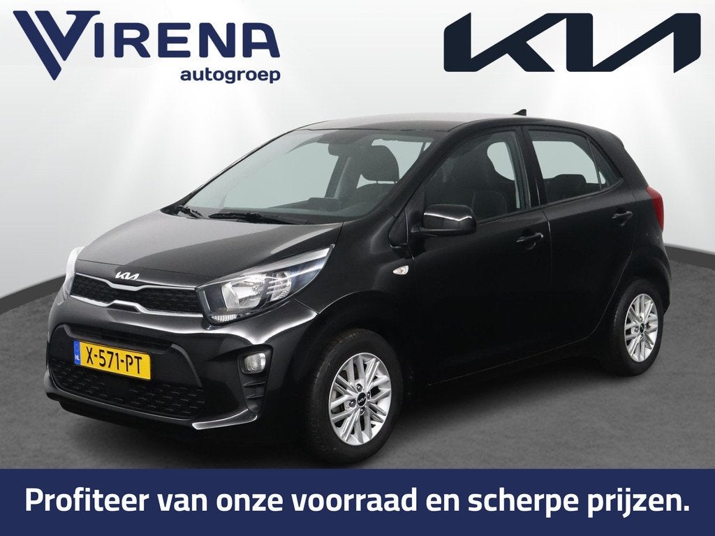 Kia Picanto 1.0 DPi DynamicLine AUTOMAAT - Navigatie - Camer, 877 kg, Stof, Gebruikt, 4 stoelen