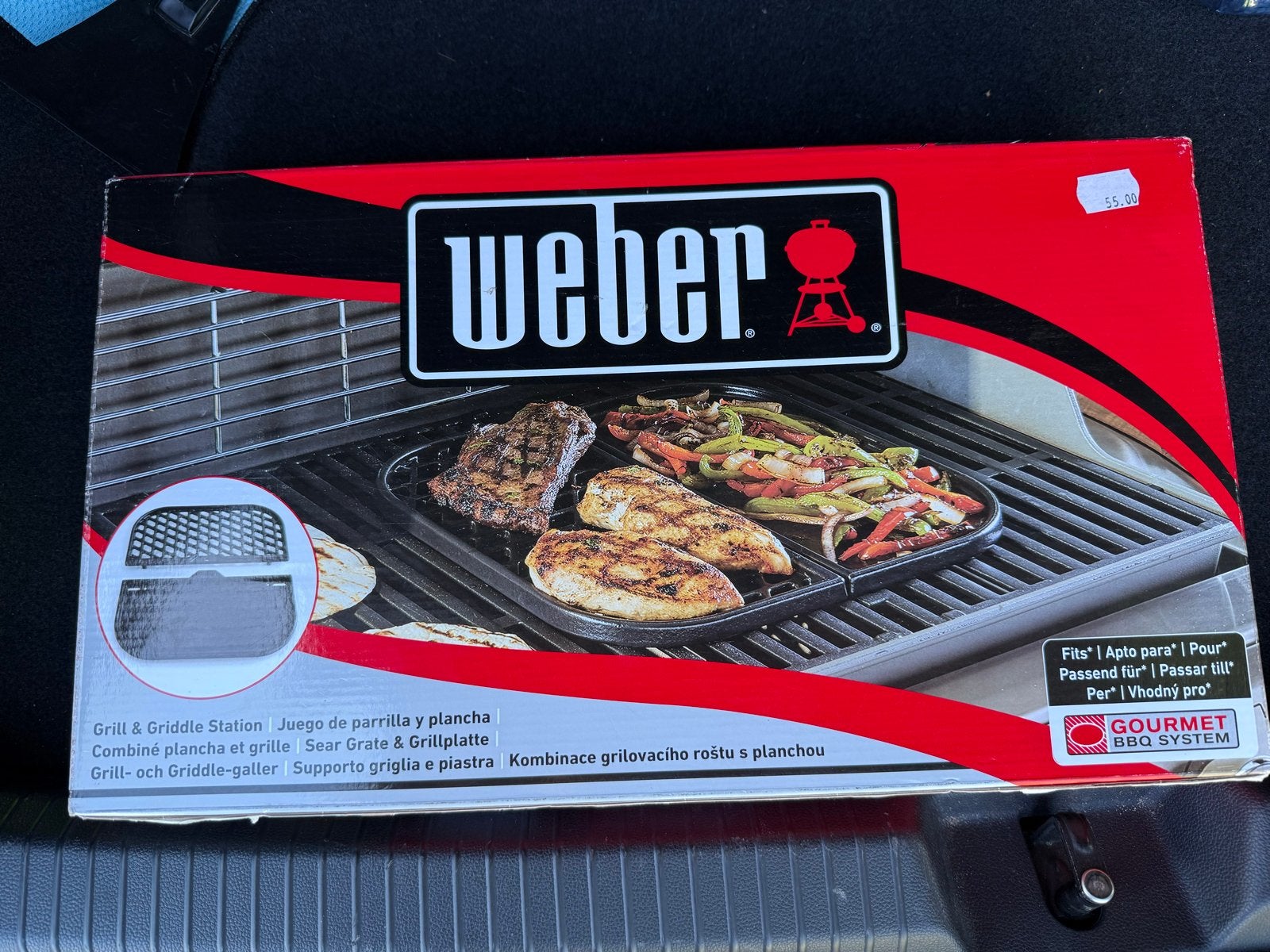 Weber Grill plaat, Ophalen of Verzenden, Nieuw