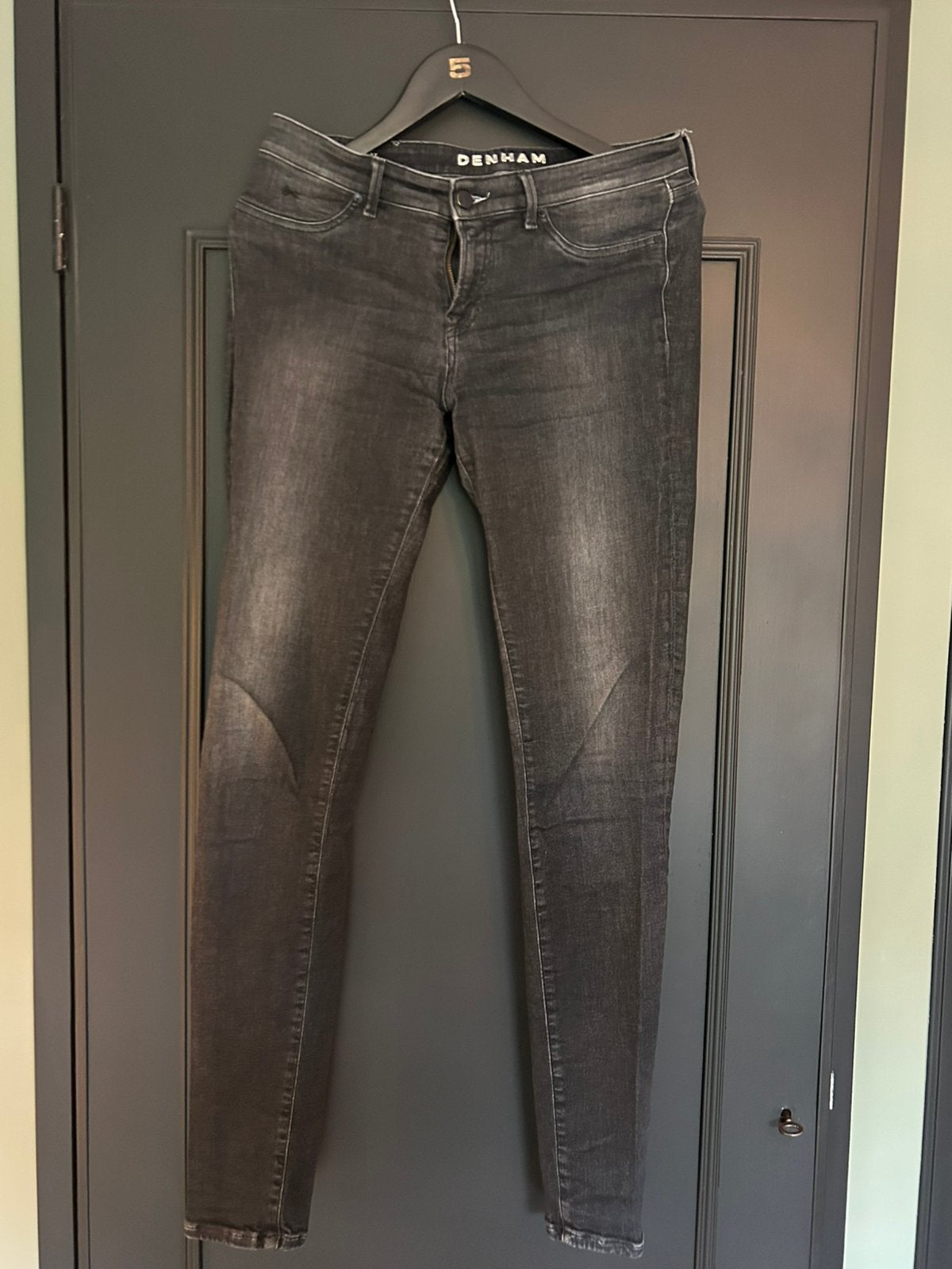 Denham dames spijkerbroek maat 29 lengte 32, Kleding | Dames, Spijkerbroeken en Jeans, Denham, Zwart, Ophalen of Verzenden, Zo goed als nieuw