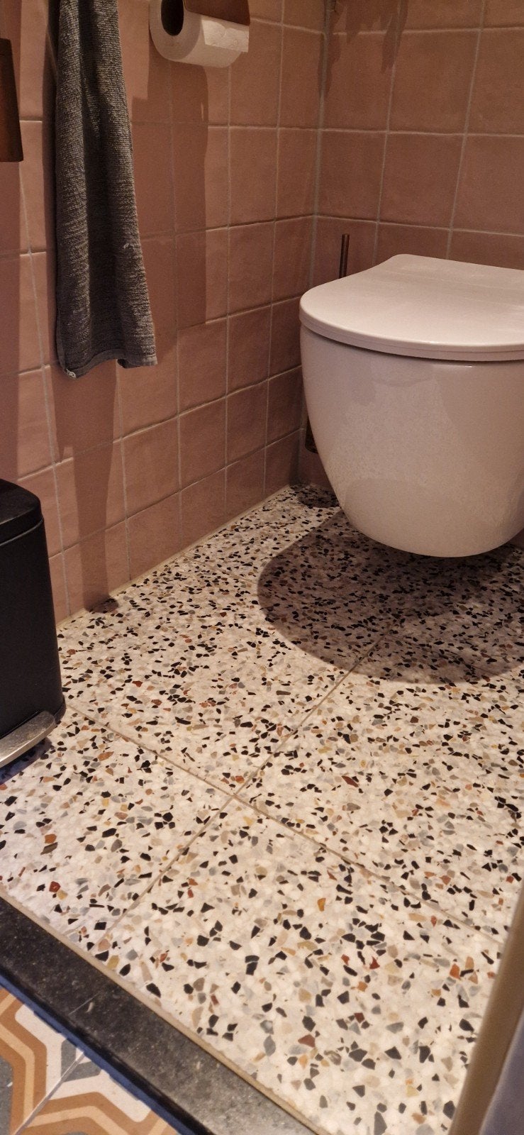 Granito tegels WC, Doe-het-zelf en Verbouw, Ophalen, 60 cm of meer, Nieuw, Minder dan 5 m²