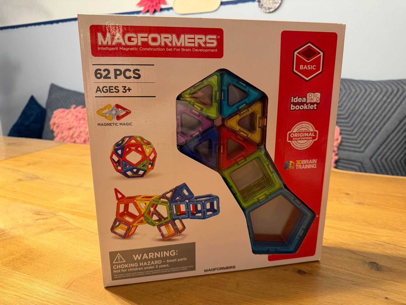 Magformers 62-delige set - Nieuw in doos, Kinderen en Baby's, Ophalen of Verzenden, Nieuw, Overige merken