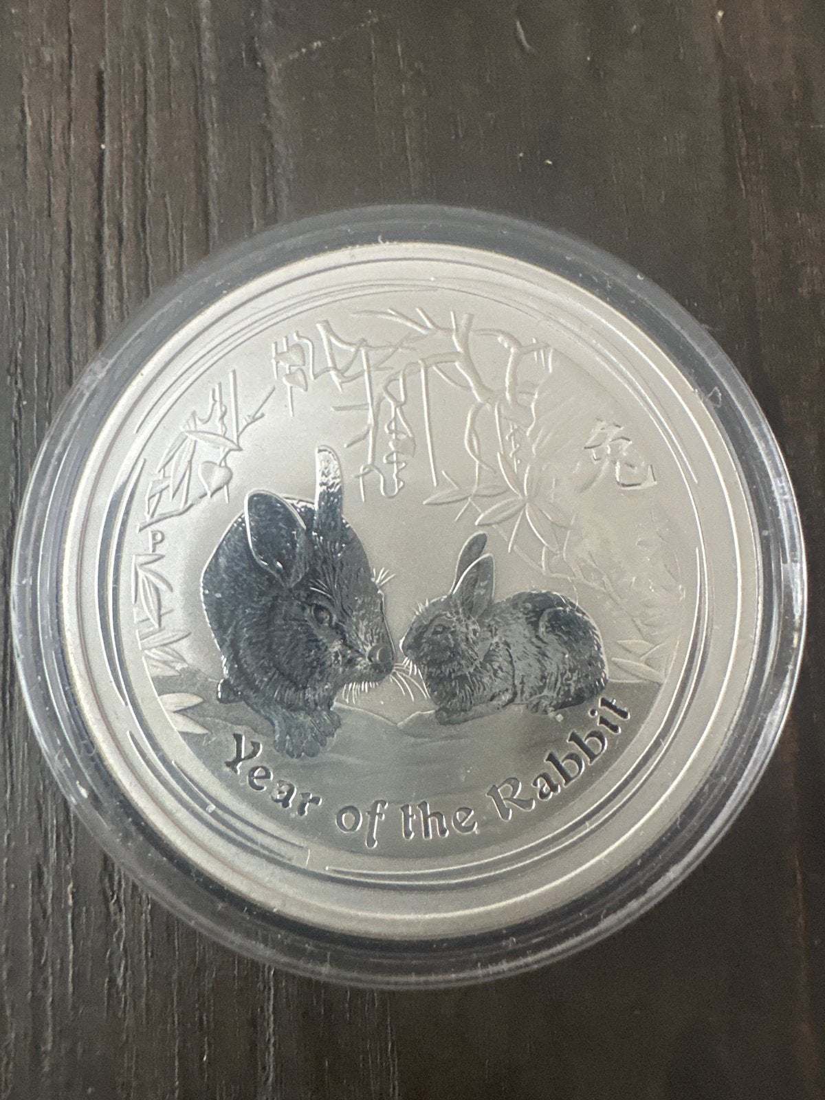 2011 Australische Zilveren Munt Jaar van het Konijn, Ophalen of Verzenden, Zilver