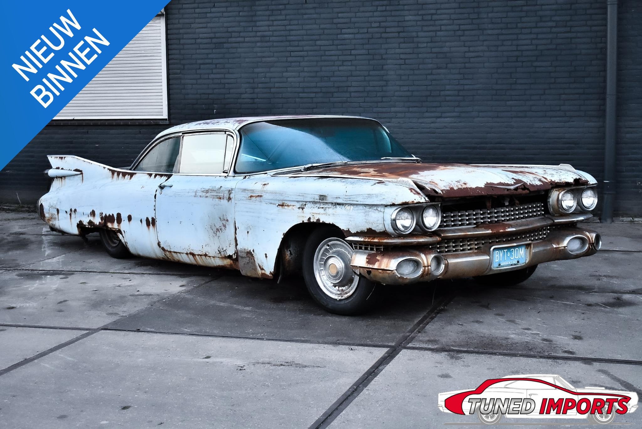 Cadillac Deville 1959 Coupe de Ville 390Ci V8 6.4L V8 325HP, Automaat, 6384 cc, Stof, Gebruikt