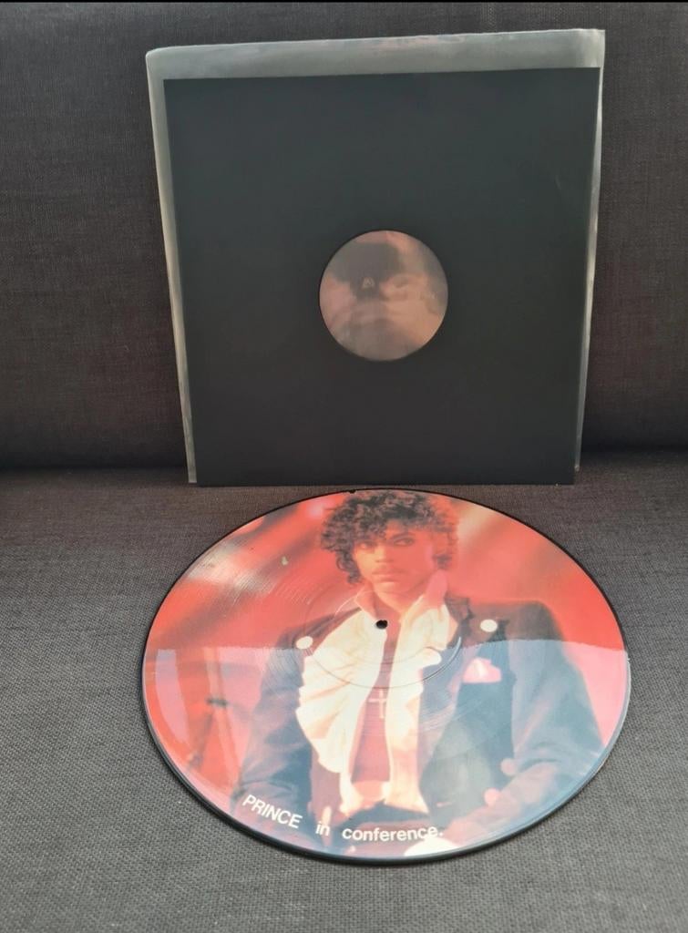 Prince in conference - LP picturedisc, Cd's en Dvd's, Vinyl | Pop, Ophalen of Verzenden, Zo goed als nieuw