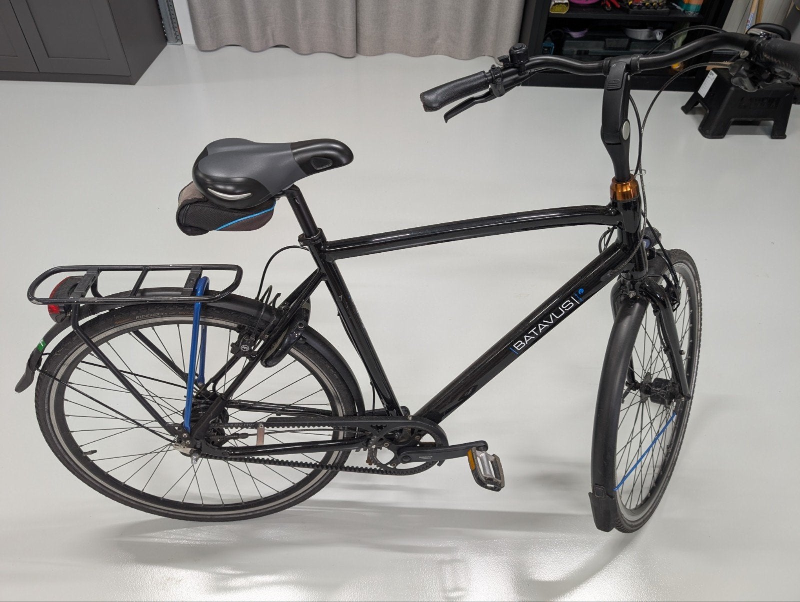 Batavus dinsdag maat 57 riem aandrijving, Ophalen, Gebruikt, Velgrem, Batavus