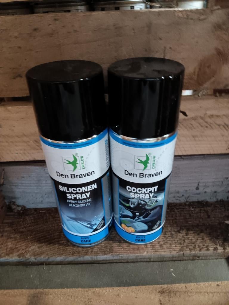 Den Braven Siliconen Spray & Cockpit Spray - Nieuw, Ophalen of Verzenden