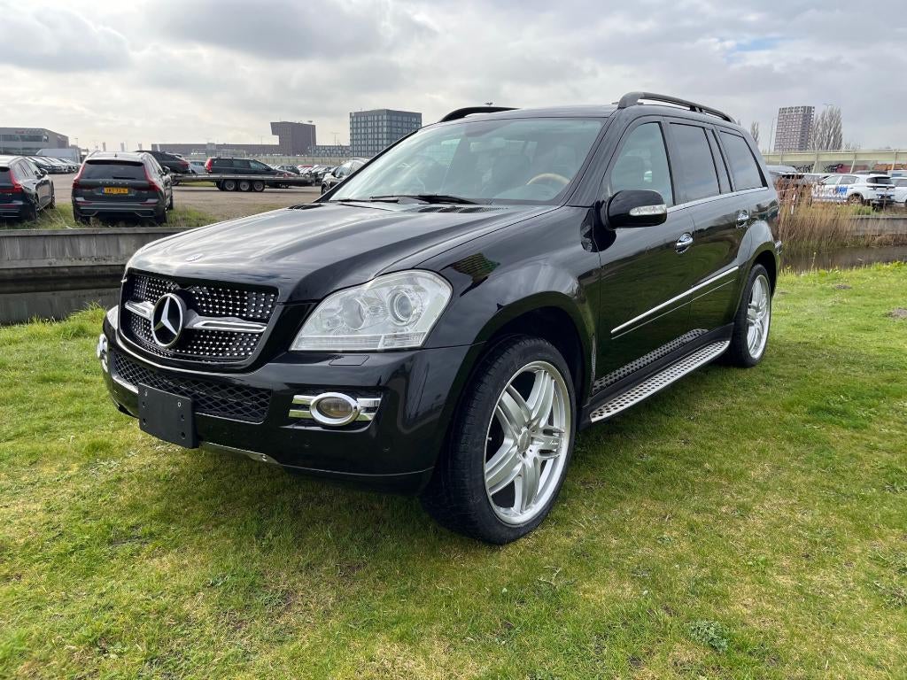 Mercedes GL-klasse GL500 Youngtimer 7-zitter, Automaat, Zwart, Leder, SUV of Terreinwagen