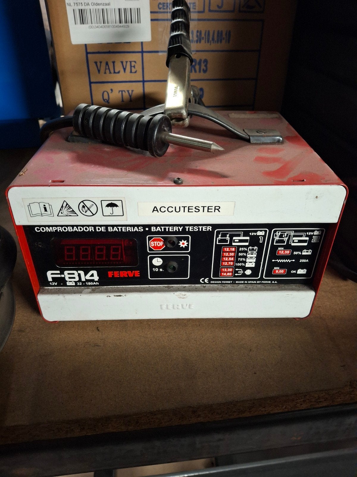 Ferve F-814 Accutester - Batterij Tester