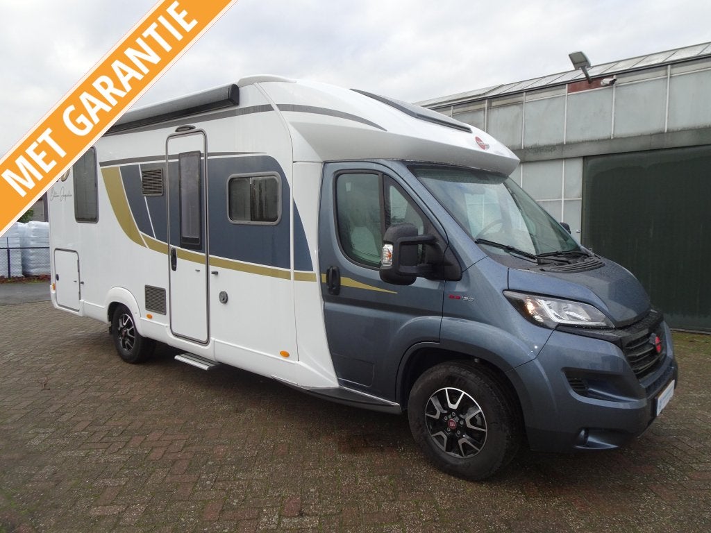 Bürstner Lyseo 736 TD QUEENSBED + HEFBED, Caravans en Kamperen, Campers, Fiat, Bedrijf, Bürstner, Luifel
