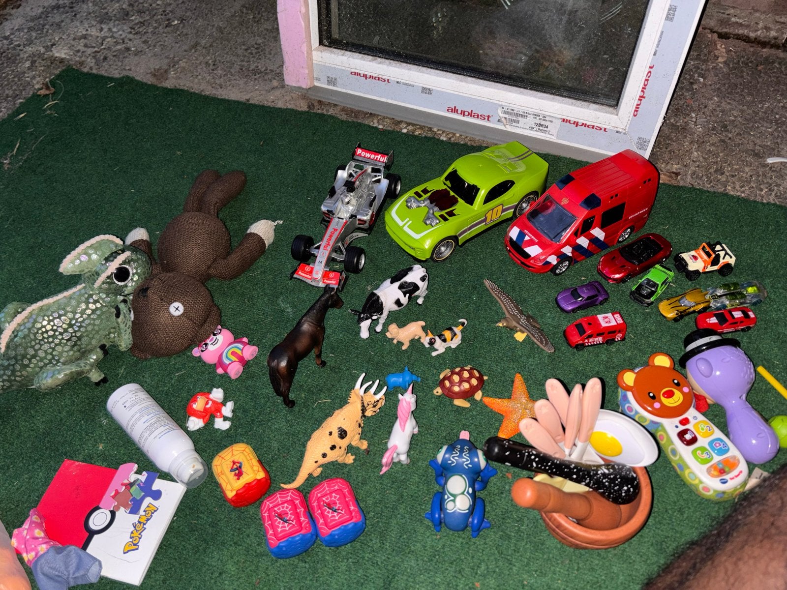 Diverse speelgoed: auto's, dieren, knuffels en meer!, Ophalen of Verzenden, Gebruikt, Jongen of Meisje