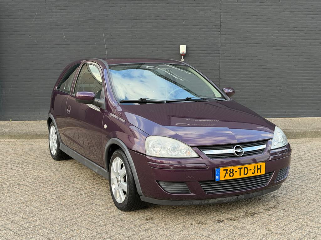 Opel Corsa 1.2 16V Twinport 3D 2006 | Airco | Cruise | LMV, Auto's, Voorwielaandrijving, 450 kg, 31 €/maand, 1229 cc