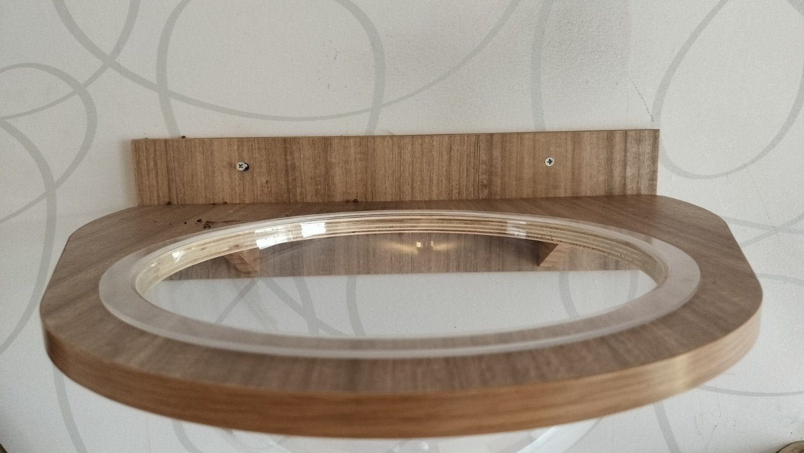 Krabwand Hangmand voor de kat, naturel, 55x46,5x15 cm, Ophalen, Zo goed als nieuw