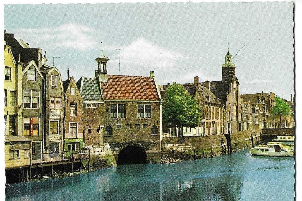 delfshaven  rotterdam  aelbrechtskolk, Verzenden, 1960 tot 1980, Gelopen, Zuid-Holland