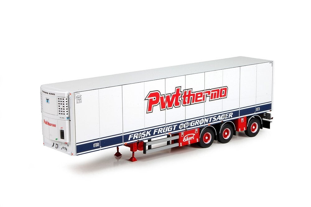 Tekno Ekeri koeltrailer Peter Wouters schaal 1:50, Ophalen of Verzenden, Nieuw, Bus of Vrachtwagen, Tekno
