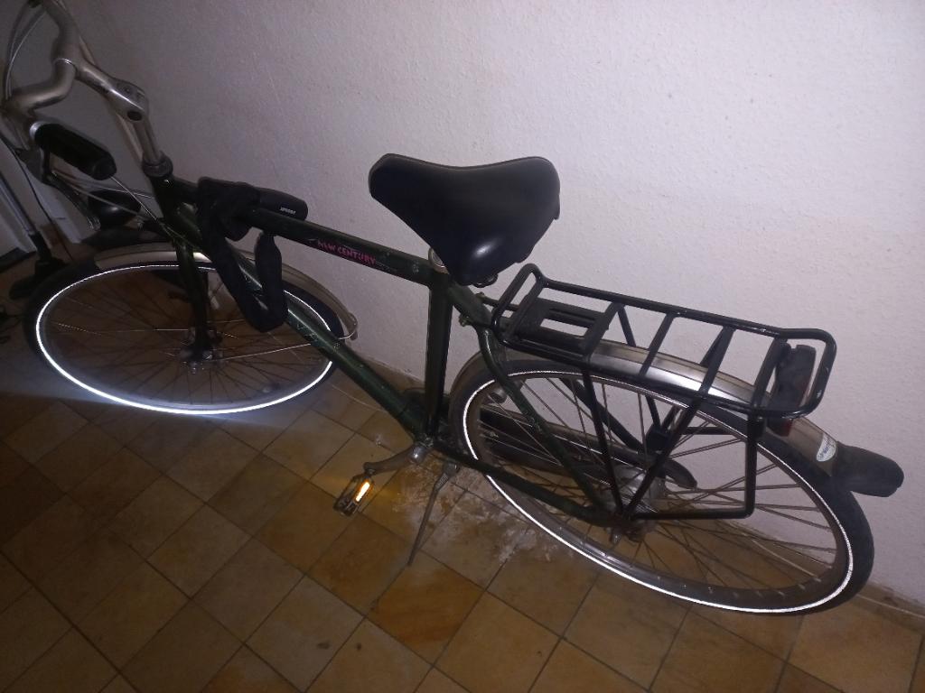 Heren stadsfiets, Gebruikt, Versnellingen, Schijfrem, Ophalen