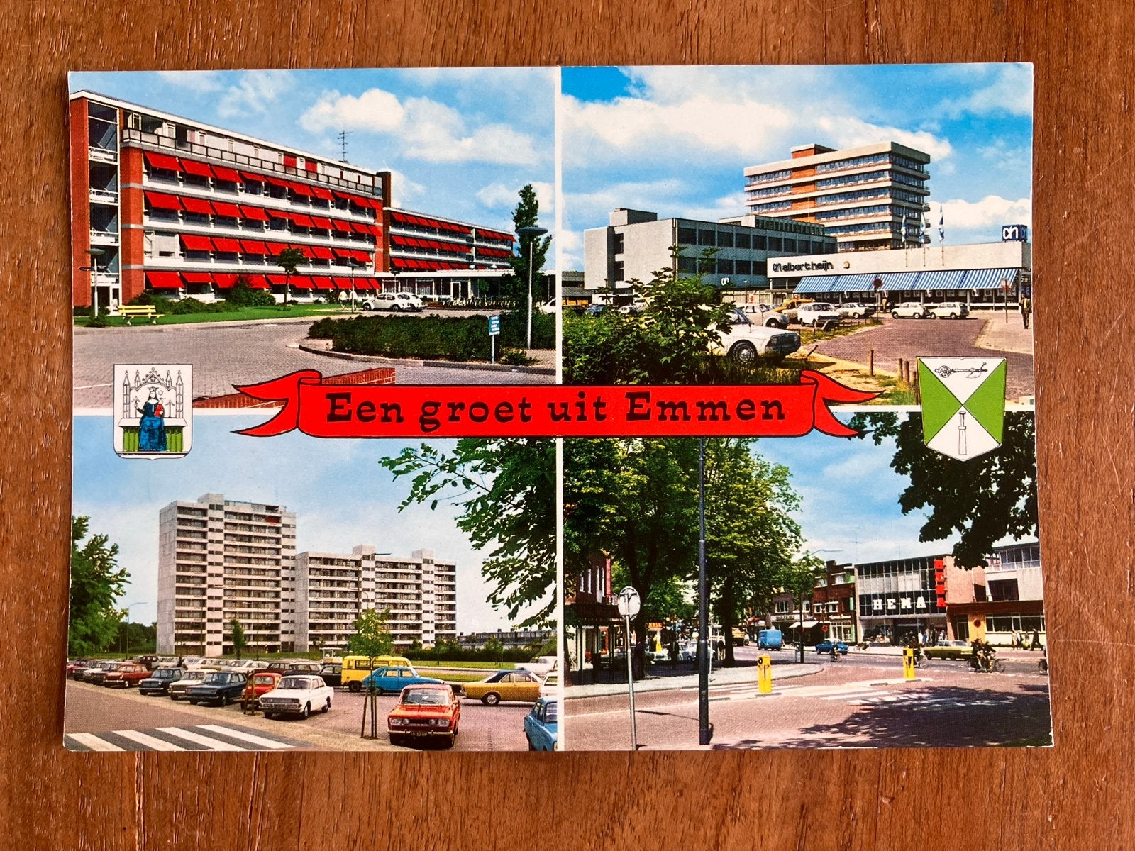 Een groet uit Emmen, Ophalen of Verzenden, 1960 tot 1980, Gelopen, Drenthe