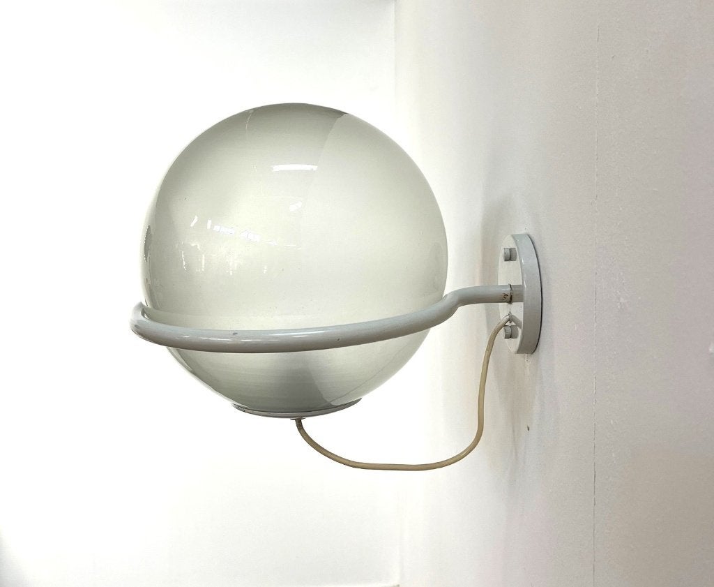Wandlamp, model 239/1 van Gino Sarfatti voor Artluce, 1970, Ophalen, Gebruikt